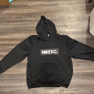 Nike F.C. Men's Black Hoodie